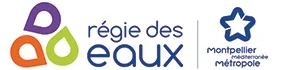 Logo de la régie des eaux de la métropole de Montpellier